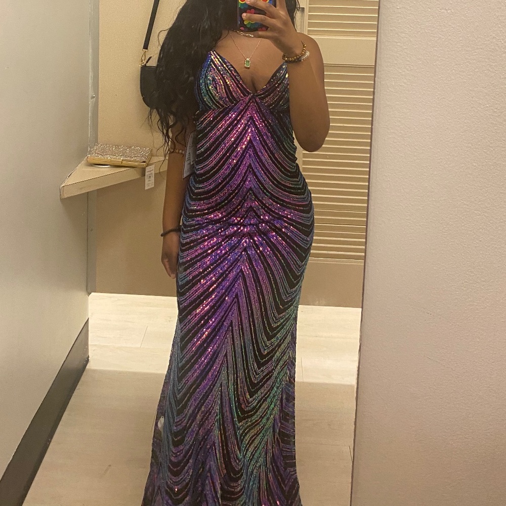 sequin prom/formal dress